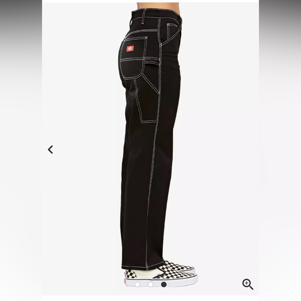 Dickies - Black Contrast Carpenter Pants - Picture 3 of 9